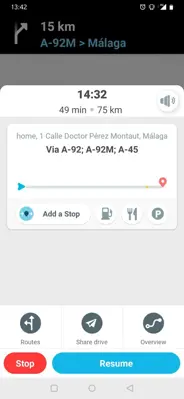 Waze android App screenshot 5